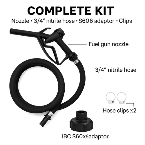 Fuel gun nozzle kit - fuel,